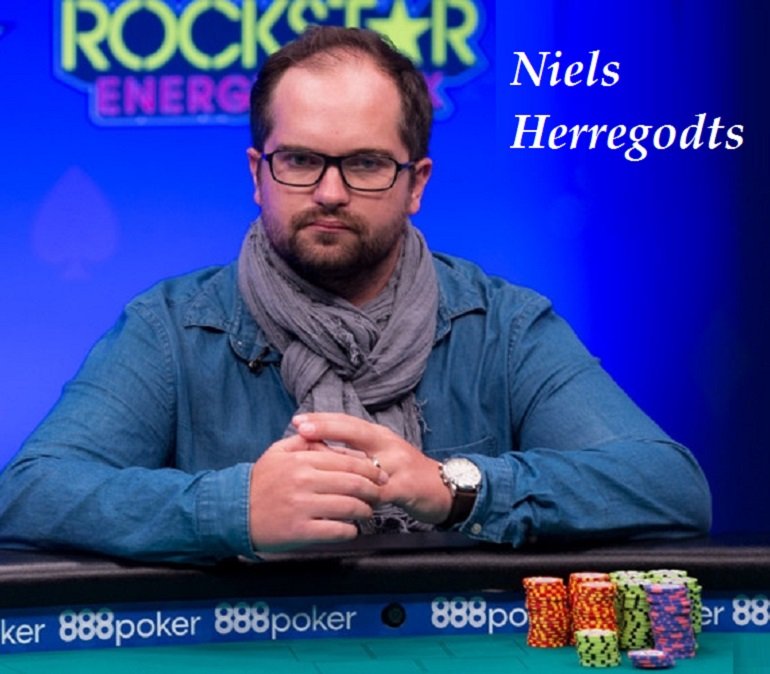 Niels Herregodts at WSOP2018 Crazy Eights NLHE